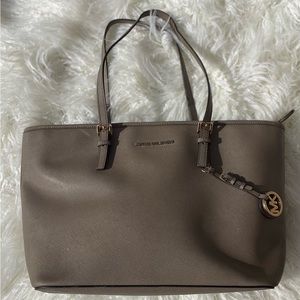 Michael Kors Grey Tote Bag